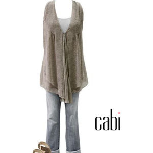 Stylish cabi Vintage Spring 2011 Pin Tuck Vest NWO